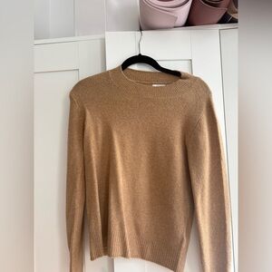JCrew Classic Crewneck Women’s Sweater in Camel